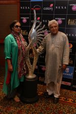 Shabana Azmi & Javed Akhtar at IIFA Voting Weekend on 1st May 2016